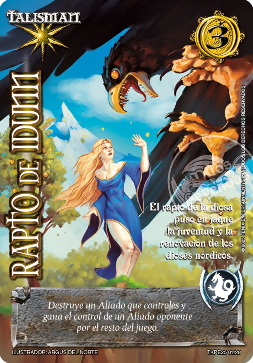 Rapto De Idunn Reprint - Arte Alternativo1