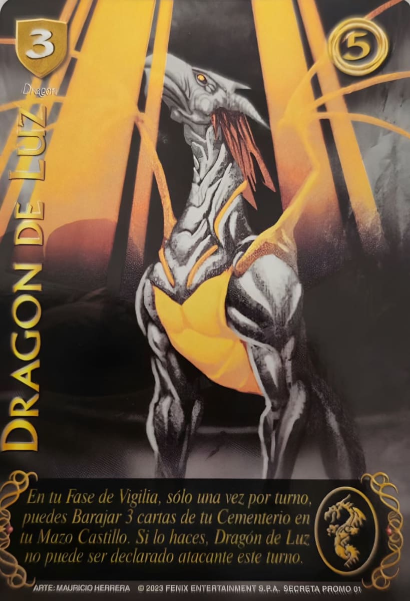Dragón De Luz - Versión Secreta1