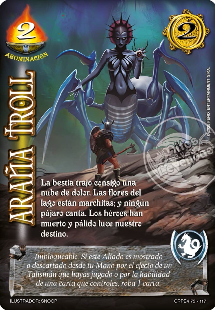 Araña Troll - Arte Alternativo1