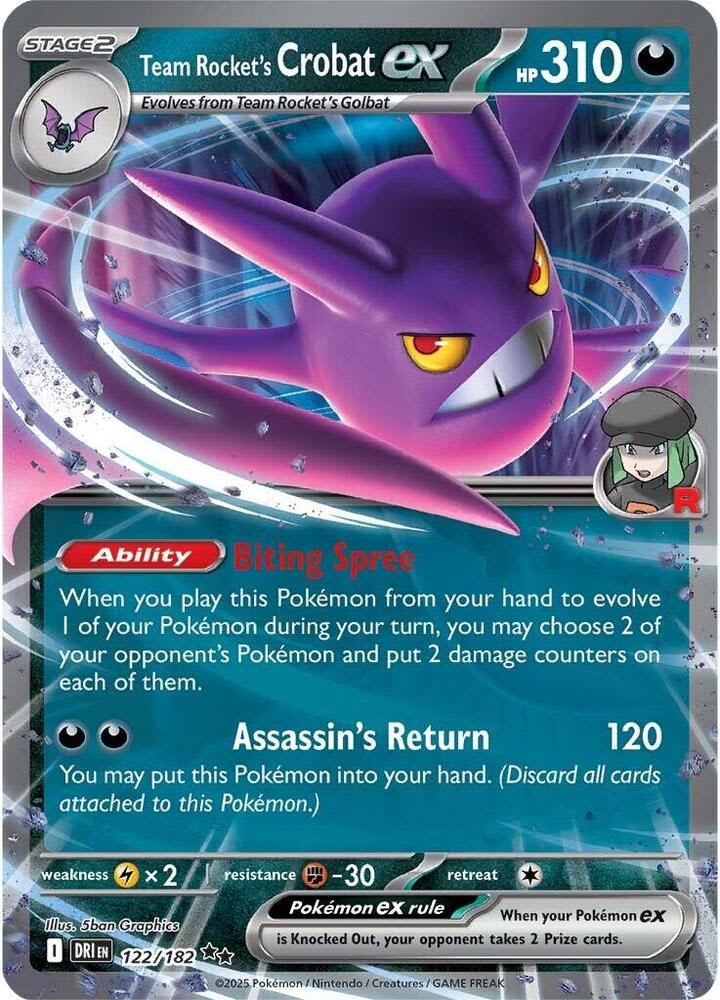 Team rocket´s Crobat EX1