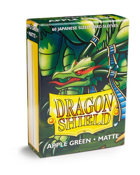 Protector Dragon Shield Japanese Matte 60u. - Apple Green2