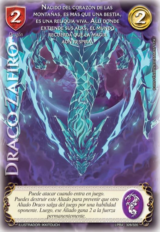 Draco Zafiro - Promocional Kit1