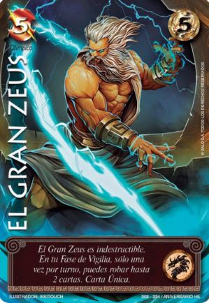 El Gran Zeus - Full Art Aniversario1