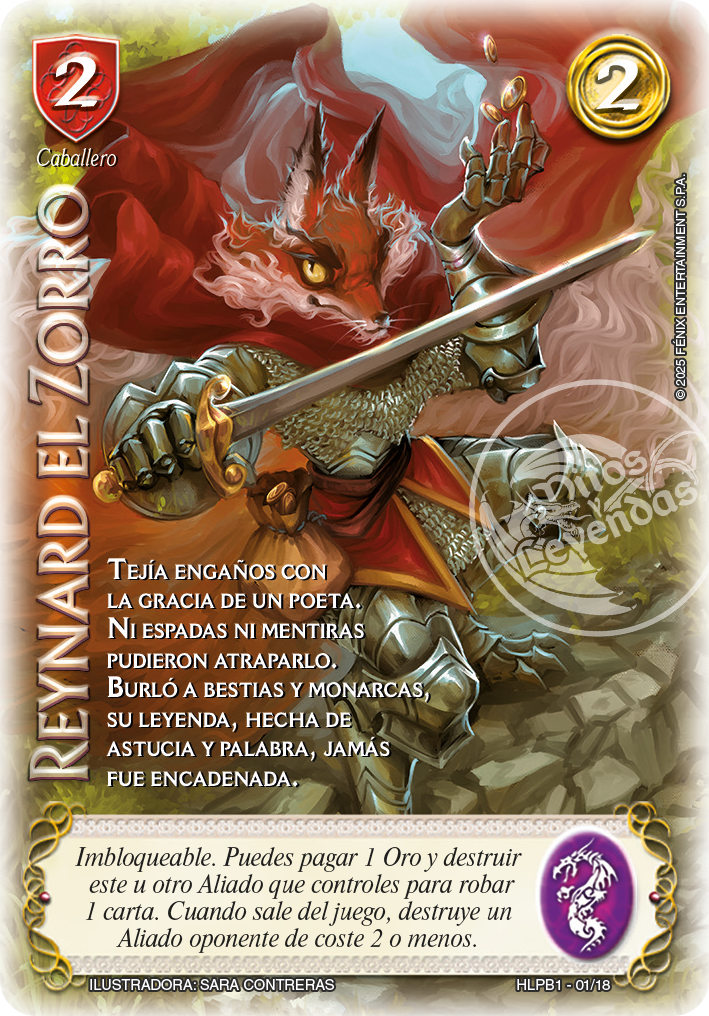 Reynard El Zorro | GorilaTCG | Tienda De Tcg y Coleccionismo