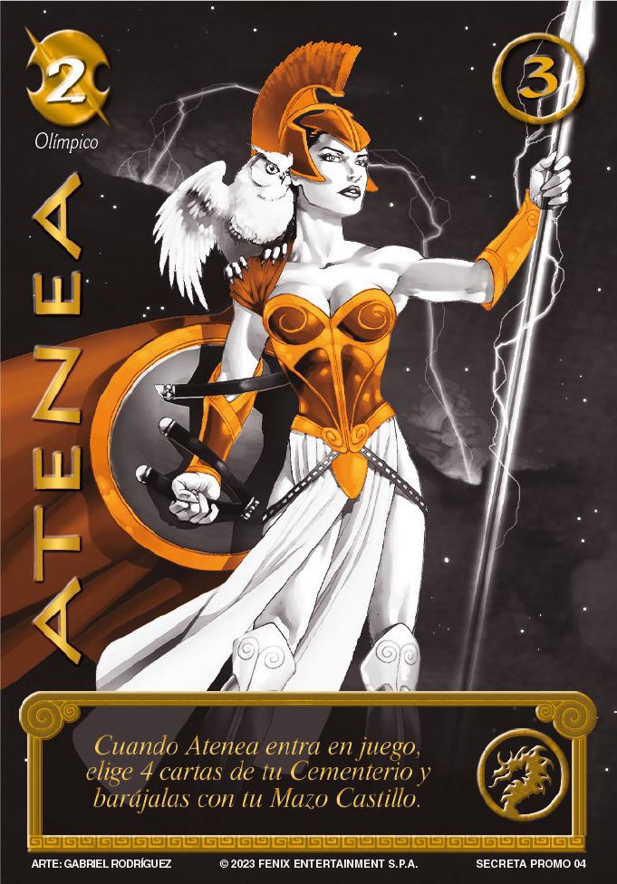 Atenea - Versión Secreta | GorilaTCG | Tienda De Tcg y Coleccionismo