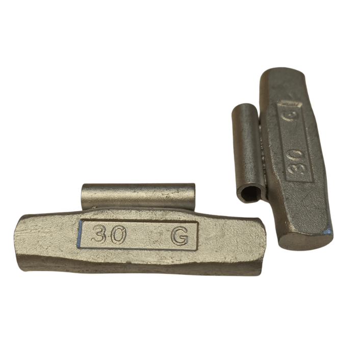 Contrapesos para llantas de fierro 30 gr1