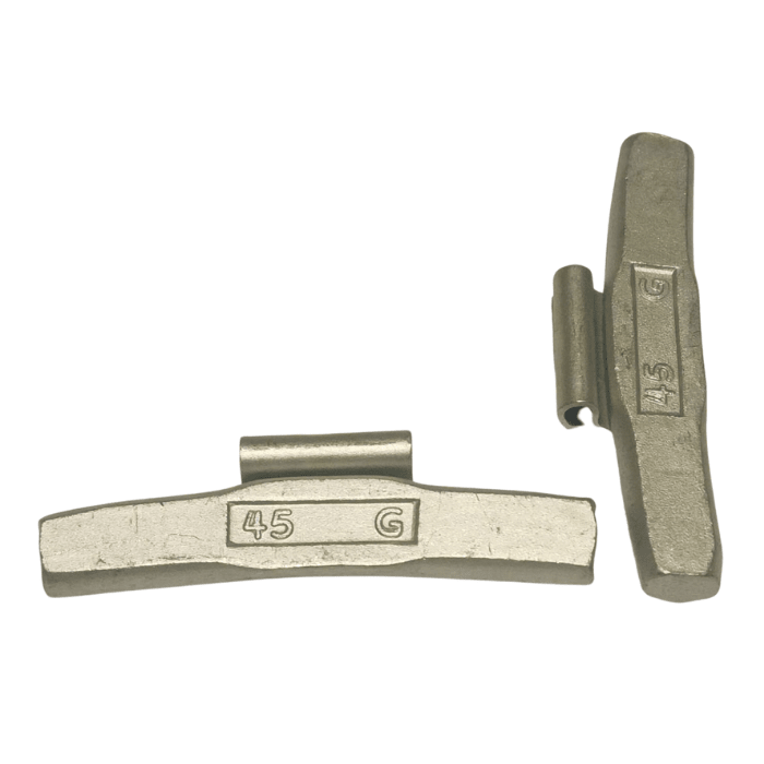 Contrapesos para llantas de fierro 45 gr1
