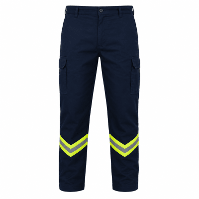 PANTALON CARGO GABARD C/ CINTA DÍA/NOCHE AZUL1