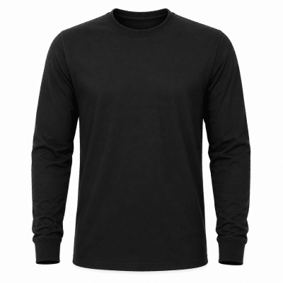POLERA POLO M/L NEGRA1