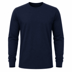 POLERA POLO M/L AZUL MARINO