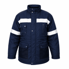PARKA TERMICA FORRO POLAR AZUL