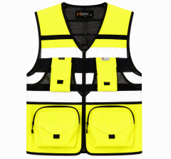 CHALECO MINERO AMARILLO