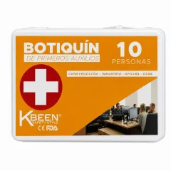 Botiquin Primeros Auxilios 10 Personas