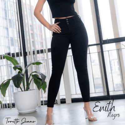 PANT.ENIT NEGRO JEANS TORETTO DAMA