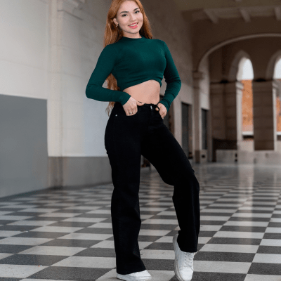 PANT.BAGGY .1B. C/B . LIGIA NEGRO1