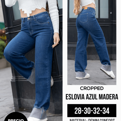 PANT. BAGGY CINT.1B.C/B.ESLOVAQUIA AZUL MADERA