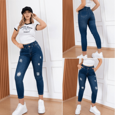 PANT.NICARAGUA AZUL TORETTO DAMA1