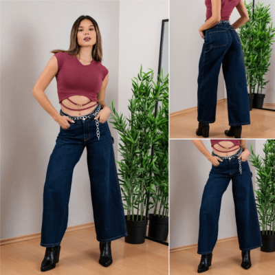 PANT.CELINE AZUL JEANS TORETTO DAMA1