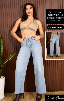 PANT. SHEYLA 26 CELESTE TORETTO DAMA1