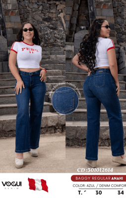 PANT. BAGGY ANAHI AZUL VOGUI DAMA1