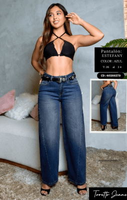 PANT.ESTEFANY AZUL TORETTO DAMA1