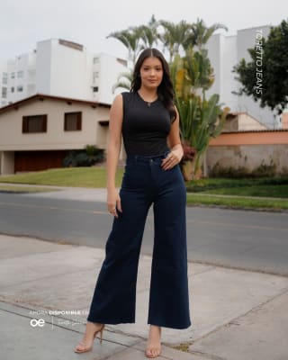 PANT.LARA 69 AZUL TORETTO DAMA