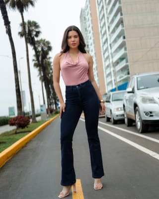 PANT.JENIFER 69 AZUL TORETTO DAMA