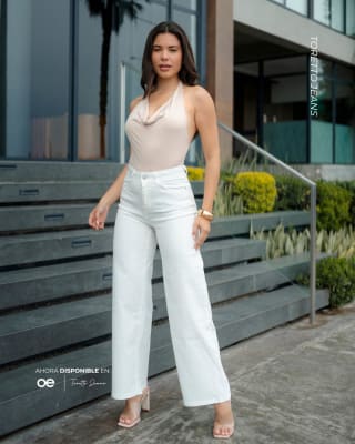 PANT.LILY 72 BLANCO TORETTO DAMA
