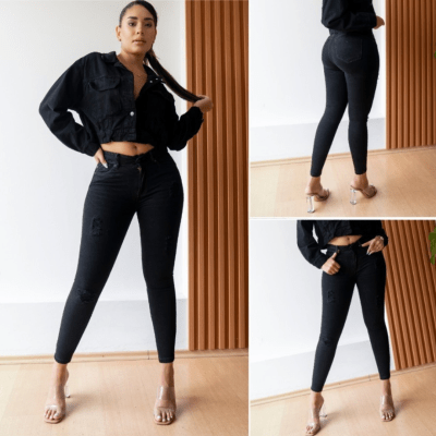 PANT.ARIZONA NEGRO TORETTO DAMA