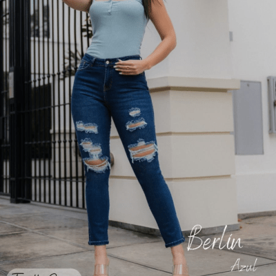 PANT.BERLIN AZUL TORETTO DAMA1