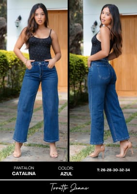 PANT.CATALINA - REGULAR AZUL TORETTO