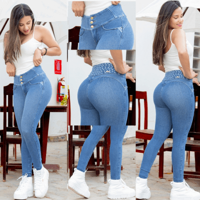 PANT. RIOJA LIGHT BLUE FRECH TERRY VOGUI2