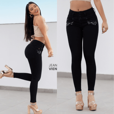 PANT.VIENA NEGRO JEANS VOGUI