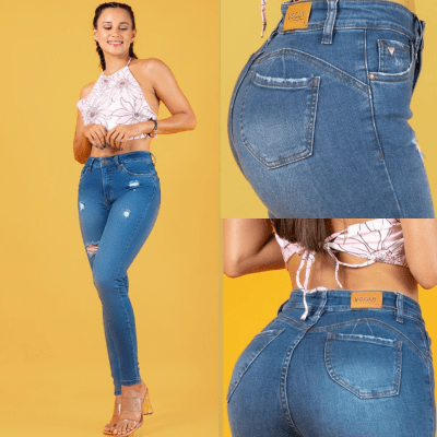 PANT. FORTALEZA LIGHT BLUE JEANS VOGUI