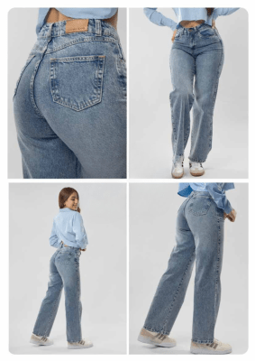PANT.TAYNA ICE WASH 65 BAGGY
