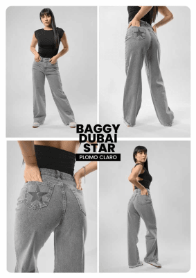 PANT.DUBAI STAR P-CLARO 65 BAGGY