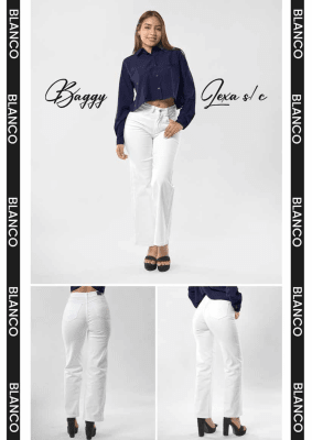 PANT.LEXA BLANCO 70 BAGGY