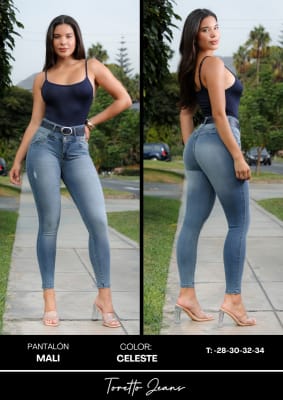 PANT.MALI REGULAR CELESTE TORETTO