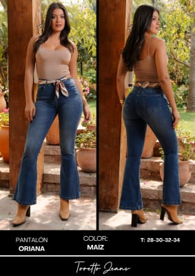 PANT.ORIANA - REGULAR MAIZ TORETTO