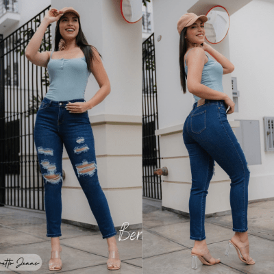 PANT.BERLIN AZUL JEANS TORETTO DAMA1