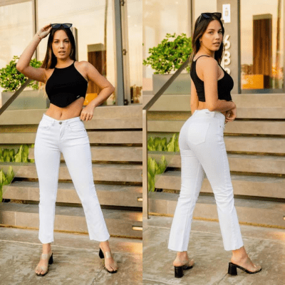 PANT.LUANA BLANCO JEANS TORETTO