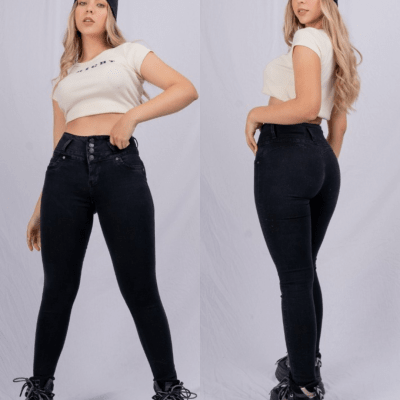 PANT.LONDRES NEGRO JEANS TORETTO1