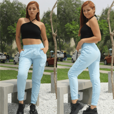 PANT.JOGGER SAN ANDRES CELESTE PASTEL VOGUI