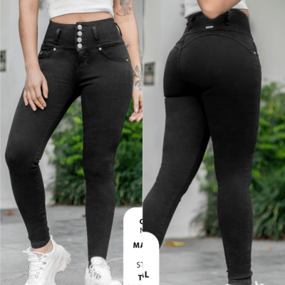 PANT.MANHATTAN NEGRO JEANS VOGUI4