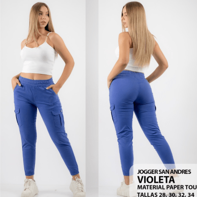 PANT.JOGGER SAN ANDRES VIOLETA VOGUI