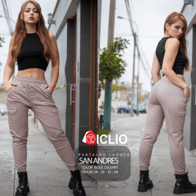 PANT.JOGGER SAN ANDRES BEIGE OSCURO VOGUI1