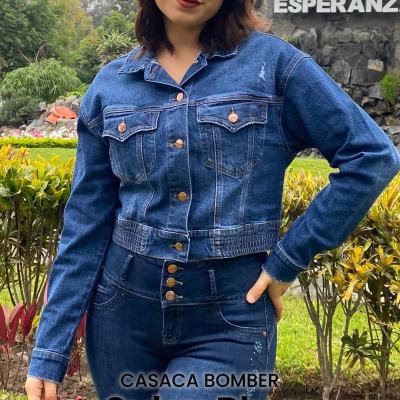 CASACA. BOMBER SULEY BLUE VOGUI DAMA1
