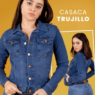 CASACA TRUJILLO LIGHT BLUE VOUI JEANS