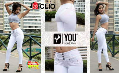 PANT. DRIL FAJERO BLANCO YOU1