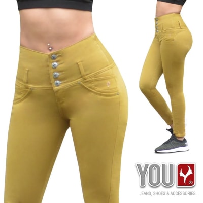 PANT.DRIL FAJERO MOSTAZA YOU1